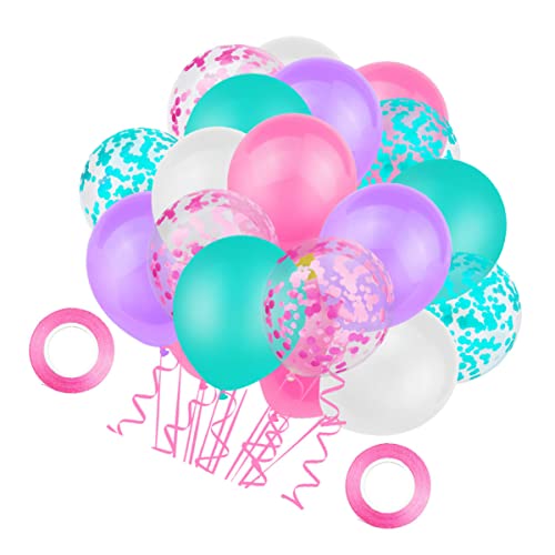 LIFKOME Einhorn Latexballons Set Traumhafte Geburtstagsfeier Dekoration Mit Glitzernden Elementen Für Hochzeiten Kindergeburtstage Und Partys von LIFKOME