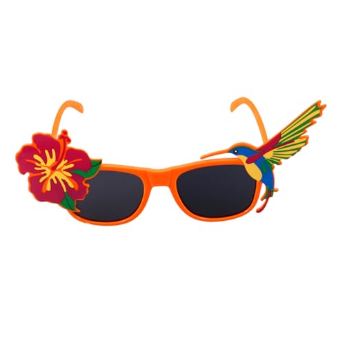 LIFKOME Hawaiianische Brille Party Gefälscht Luau- Für Gläser Hasenbrille Brille Foto-requisite Steampunk-brille Menschen Outfit Tropische Zubehör Plastik von LIFKOME