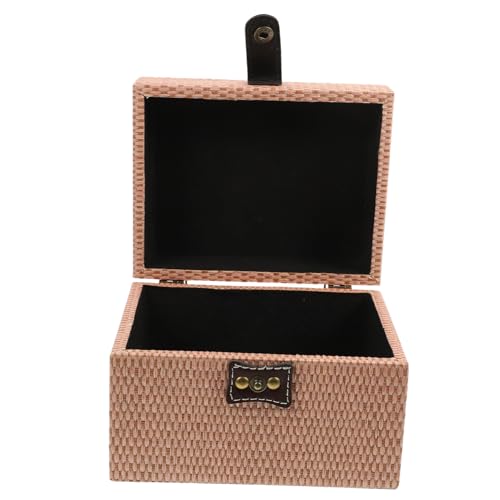 LIFKOME Kastenkasten Einfache Aufbewahrungsbox Schmuckschatulle Aus Holz Aufbewahrungsbehältnisse Für Schmuck Kleinigkeiten-organizer Schmucksache Aufbewahrungsboxen Für Armbänder Hölzern von LIFKOME