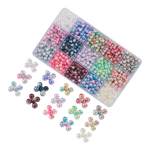 LIFKOME Kleine Kunststoffperlen für Schmuckdesign mit DIY Abstandsperlen Vielseitige Perlen zur Herstellung von Halsketten und Armbändern Langlebig und Leicht zu Verarbeiten LIFKOME Kleine Kunststoffperlen für Schmuckdesign mit DIY Abstandsperlen Vielseitige Perlen zur Herstellung von Halsketten und Armbändern Langlebig und Leicht zu Verarbeiten von LIFKOME