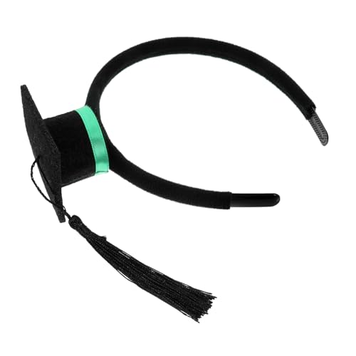 LIFKOME Mini Grad Cap Stirnband -abschluss Haarband Abschluss Haarverschluss Haarzubehör von LIFKOME