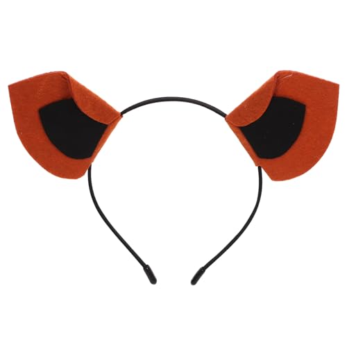 LIFKOME Süßes Affenohren-Stirnband Affen-Haarband Flexibles Tierhaarband Halloween-Cosplay-Affen-Maskerade-Kostümzubehör von LIFKOME