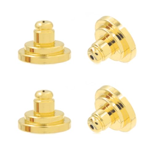 4 x Ohrstecker-Verschlüsse für schwere Ohrringe, verschließbare Ohrring-Verschlüsse, Ersatz für Ohrschmuck, Ornament von LIGSLN