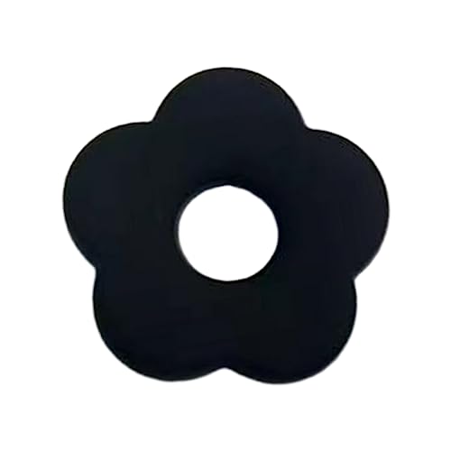 Beliebte schwarze Harz-Blumen-Accessoires, süße Herz-Anhänger, handgefertigtes Armband, Halskette, Ohrringe von LIGSLN