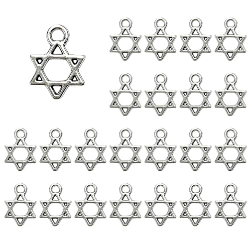 Elegante Abstandshalter-Perle mit Stern, personalisierbar, für unverwechselbaren Schmuckanhänger von LIGSLN