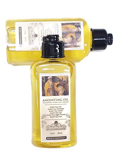 Löwe von Judah Market Salböl mit Weihrauch, Myrrhe, Spikenard, authentischer Duft, 120 ml von LION OF JUDAH MARKET / Bethlehem Gifts TM