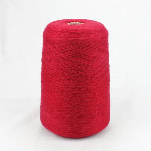500 g Kegel Kaschmirwolle Garn Häkelspitze Gewicht Farbig Ideal für Babykleidung Schals von LIUBI