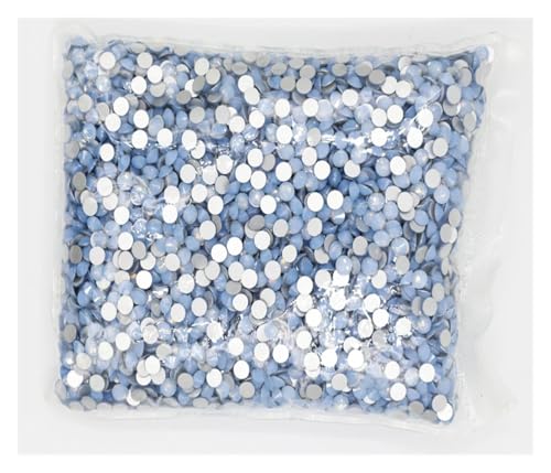 LIUCH 100Gross Big Package Weiß/Rosa/Grün/Blau/Opal Flatback Crystal AB Nicht Hotfix Strasssteine ​​AB Strass for Nail Art Dekorationen(Blue Opal,Ss10 14400pcs) von LIUCH