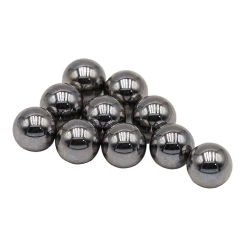 LIUCH 10mm 11mm 12mm 12,303mm 12,5mm 13mm 13,5mm Durchmesser G5 HRC62 Maschine Auto Bolzen Stange Solide SAE52100 Gcr15 Lager Stahl Ball Perle(20Pieces 11mm) von LIUCH