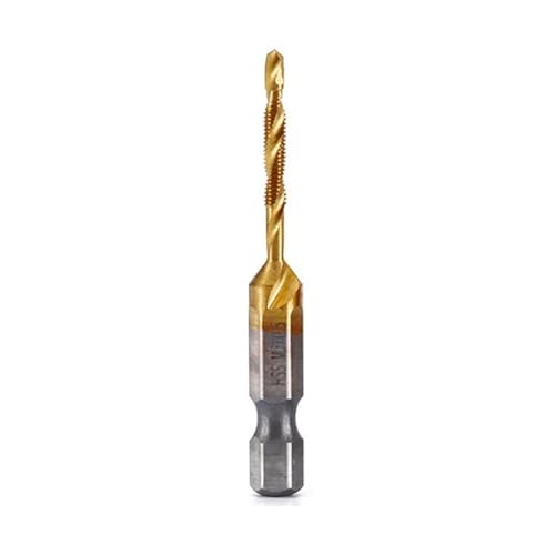 LIUCH 1Pc Hexagon Griff Verbindung Tap Bohrer Bits Qualität Schaft Tippen Bohrer Bits Schraube Gewinde Bit Tragbare Hand Werkzeuge bohren Werkzeuge(M3x0.5) von LIUCH