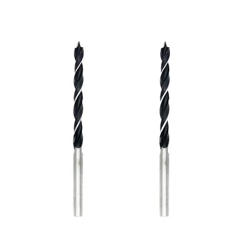 LIUCH 2/5Pcs Sechseckigen Griff Drei Punkt Holzbearbeitung Bohrer Metall Bohrer Kit Senker for Holz Und Metall Bohren 3/4/5/6/7/8/10mm(2PCS 10mm-01) von LIUCH