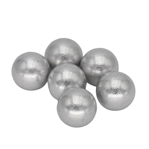 LIUCH 3mm 3,5mm 4mm 4,76mm 5mm 5,7mm 6mm 6,35mm 7mm Durchmesser Hartes starres Aluminium AL Metall Gesundheitsventil Pumpenlager Vollperlenkugel(60Pieces 4.76mm) von LIUCH