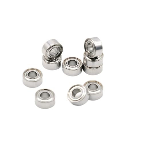 LIUCH 4PCS 684ZZ Kugellager 4x9x4 Mm ABEC-7 Mini Lager 684 Metall Versiegelt von LIUCH