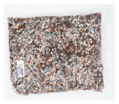 LIUCH SS6-SS30 Bulk Bag Großhandel DMC Hotfix Strasssteine ​​Kristall Hotfix Strass Kleidungsstück(Khaki,Ss12 14400pcs) von LIUCH