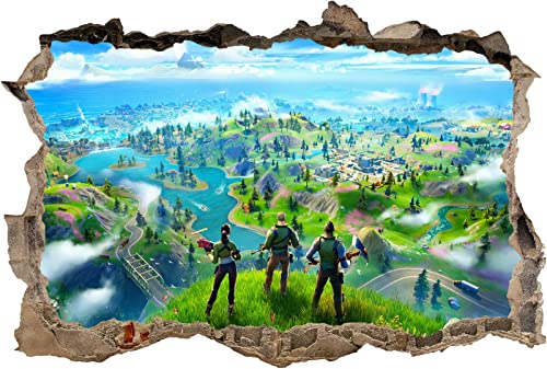 Fortnite Primal 3D Smashed Wall Sticker Decal Home Decor Art Kinderzimmer von LIUWW