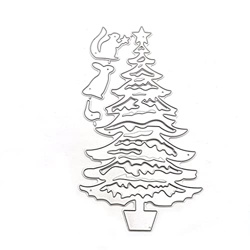 Weihnachtsbaum Stanzformen Album Karte von LIUZIKUN