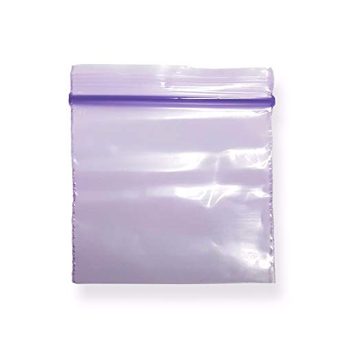 Druckverschlussbeutel, wiederverschließbar, Kunststoff, Packung mit 200 Stück - 40 x 40 mm Pack of 200 violett von LIVERPOOL ENTERPRISES LTD