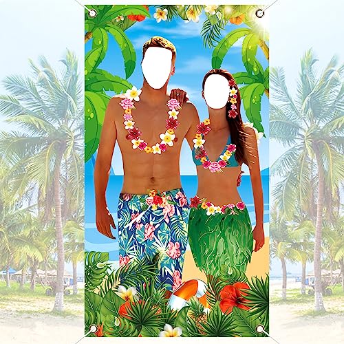 Luau Party Dekoration Hawaii, Hawaii Foto Banner, Beach Party Deko, Hawaii Foto Requisit Deko, Luau Hawaii Party Deko, Foto Hintergrund Banner für Hawaii Sommer Strand Thema(180 x 100 cm) von LIVESTN