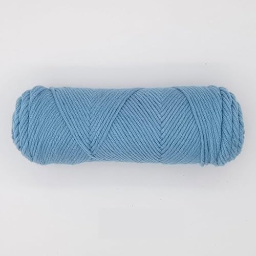 LIYIANWAN tianwandong 1 Stück 100 g Handstrick-Baumwollgarn, weiches Häkeln, Acrylfäden, Garne for Stricken von Pullovern, Schals, Decken(51 Ding Qing) von LIYIANWAN