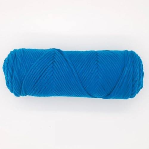 LIYIANWAN tianwandong 1 Stück 100 g Handstrick-Baumwollgarn, weiches Häkeln, Acrylfäden, Garne for Stricken von Pullovern, Schals, Decken(54 Lake Blue) von LIYIANWAN