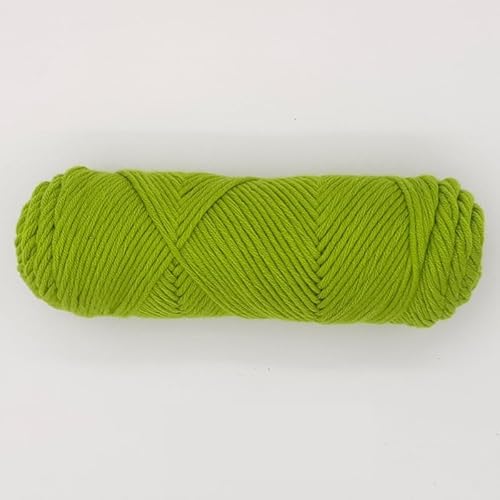 LIYIANWAN tianwandong 1 Stück 100 g Handstrick-Baumwollgarn, weiches Häkeln, Acrylfäden, Garne for Stricken von Pullovern, Schals, Decken(56 qiu Xian lv) von LIYIANWAN