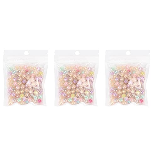 LIYJTK Acrylperlen, buntes Schmuckherstellungsset für Kinder, 300 Stück Rocailles-Perlen zum Selbermachen von Armbändern LIYJTK Acrylperlen, buntes Schmuckherstellungsset für Kinder, 300 Stück Rocailles-Perlen zum Selbermachen von Armbändern von LIYJTK