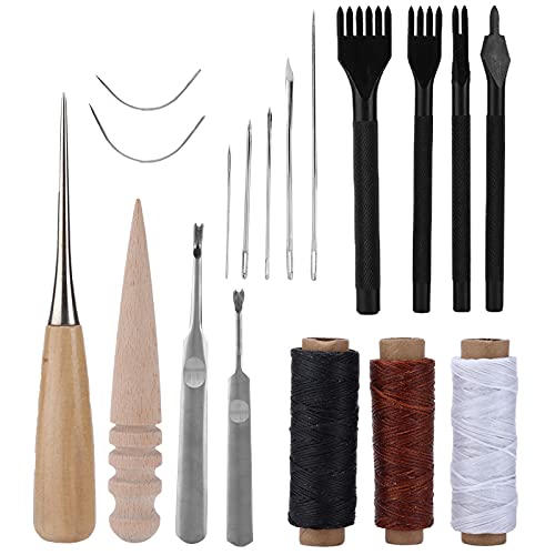 Lederhandwerkswerkzeug -Set Easy DIY -Nähkit für verschiedene Projekte Lederhandwerkswerkzeug -Set Easy DIY -Nähkit für verschiedene Projekte von LIYJTK