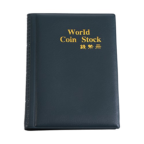 Coin Album, 2 Pack of 120 Pockets Souvenir Penny Book Coins Collection Holder Money Specie Display Storage Case 10 Pages World Folder Collecting for Pennies Passport, Hobby Collect (Green) von LIZEALUCKY