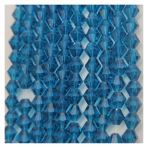 Doppelkegel Perlen 3 4 6 mm facettierte Doppelkegel-Glasperlen, Kristallperlen zur Schmuckherstellung, DIY-Armband-Halskettenzubehör glasperlen(JZ029,3mm(120pcs)) von LIZHAYG