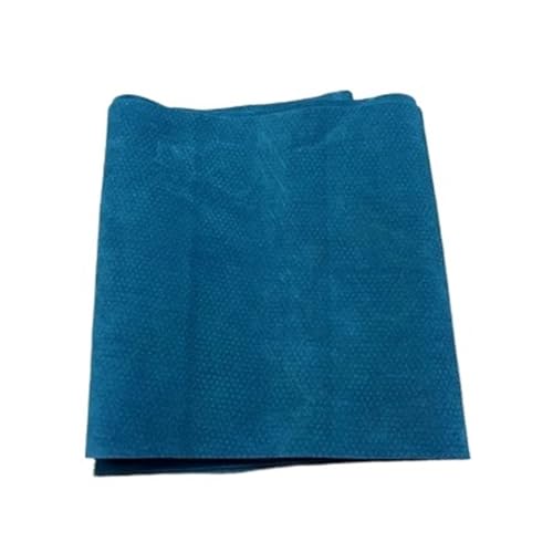 Fransen 2 Meter 10–30 cm x 3 mm Leder Wildleder Quaste Fransen Spitzenband for Handtasche Kleidung Kleider Dekor DIY Nähzubehör(TF005-PeacockBlue28,3mmX10cm) von LIZHAYG