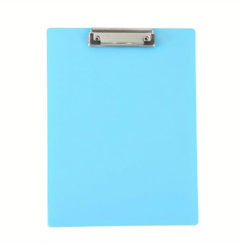 Klemmbrett A5 Zwischenablage-Ordner, Schreibblock-Halter, Memo-Klemmbrett, Datei-Clip, Schreibklemmen, niedliches Briefpapier, Bürobedarf(Clear Blue) von LIZHAYG