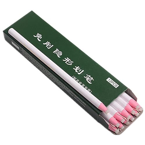 12 Stücke Nähen Bleistifte Schärfen Weiß Marker Bleistifte Machen Nähen Bleistift von LIbgiubhy