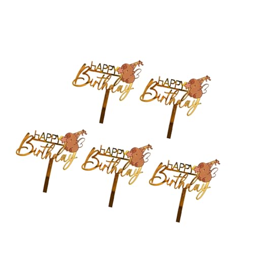 5 Stück Acryl Cartoon Geburtstag Kuchen Dekoration Cupcakes Ornament Cartoon Tier Kuchen Topper Geburtstag Party Dekoration 5 Stück Acryl Cartoon Geburtstag Kuchen Dekoration Cupcakes Ornament Cartoon Tier Kuchen Topper Geburtstag Party Dekoration von LIbgiubhy