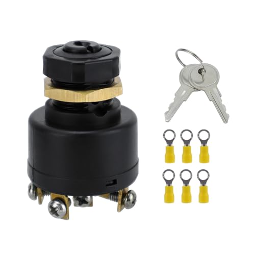 6 Klemmen 12V Auto Boote Zündstarter Switches 3 Position Mit 2 Schlüsselzündungsschaltern 6 Klemmen 12V Auto Boote Zündstarter Switches 3 Position Mit 2 Schlüsselzündungsschaltern von LIbgiubhy