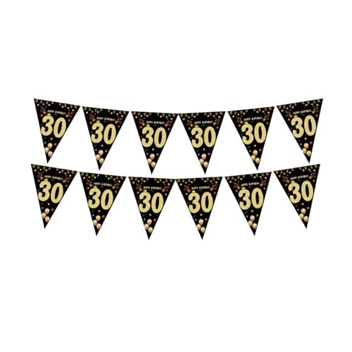 Geburtstag Party Wimpelkette Hängende Dekoration Schwarz Gold Dreieck Wimpel Ornament Geburtstag Fotografie Requisiten Für Erwachsene Geburtstag Party Wimpelkette Hängende Dekoration Schwarz Gold Dreieck Wimpel Ornament Geburtstag Fotografie Requisiten Für Erwachsene von LIbgiubhy