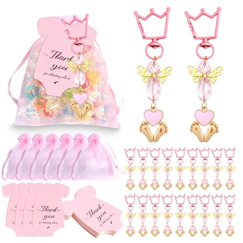 LIbgiubhy Handgefertigte Schlüsselanhänger und Dankeskarten für Braut, Dusche, Hochzeit, Souvenir, Abschlussfeier, Partyzubehör, 20 Stück LIbgiubhy Handgefertigte Schlüsselanhänger und Dankeskarten für Braut, Dusche, Hochzeit, Souvenir, Abschlussfeier, Partyzubehör, 20 Stück von LIbgiubhy