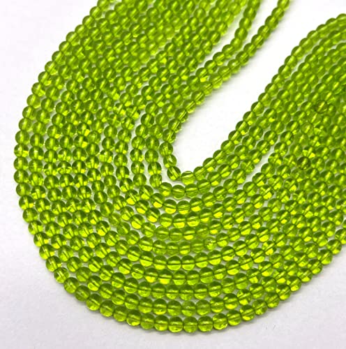 1 Strand Peridot Quartz 74 Pieces Approx Beads Size 4mm Shape Round Cut Smooth Making, Beading & Craft Supplies 7$ST03D86 von LKBEADS