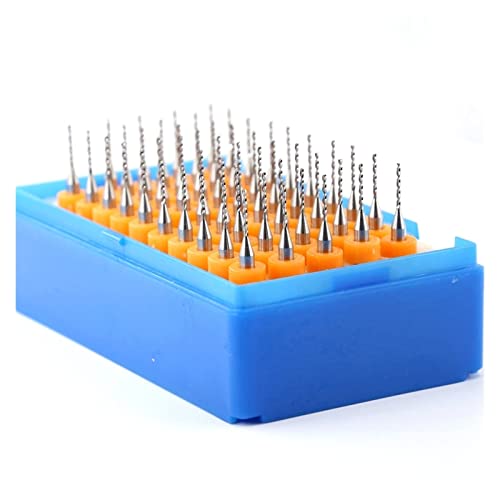 LKGKBVMDVC Wolframkarbid. PCB Bohrer 50pieces / Set-Leiterplatte Mini-Bohrmaschine Holz-Keramik-Werkzeugfräsmaschine(0.5-0.9mm 50PCS) von LKGKBVMDVC