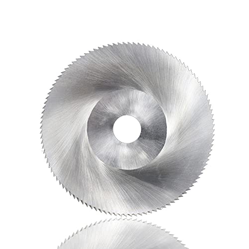 LKLNCXC Sägeblatt 1 Piece Diameter 100mm Teeth 108 Z High Speed Steel Saw Blade Woodworking Saw Blade Metal Cutting Slitting Saw Blade von LKLNCXC