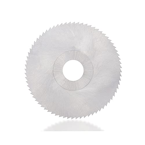 LKLNCXC Sägeblatt 125mm HSS Slitting Saw Blade 40T 72T Woodworking Circular Saw Blade Metal Cutter Power Tool Wood Metal Cutting Disc-125x1.5x27x72T(125x0.8x27x72T) von LKLNCXC