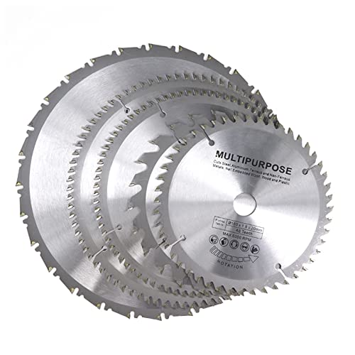 LKLNCXC Sägeblatt 1pc Diameter 160 165 185mm TCT Circular Saw Blade for Wood Plastic Acrylic Woodworking Saw Blade 24T 48 60T 80T Cutting Disc,165x20x40T(160x20x48T) von LKLNCXC