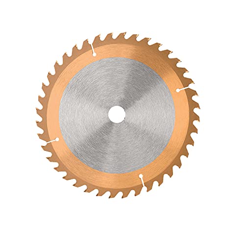 LKLNCXC Sägeblatt 230 mm Kreissägeblatt, 40 Zähne, Holzschneidwerkzeug, Bohrungsdurchmesser 16 mm, TCT-Sägeblatt for Holzbearbeitungs-Elektrowerkzeuge, Sägeblätter – TiN-beschichtet(TiCN Coated) von LKLNCXC