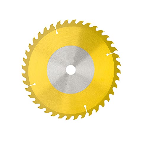 LKLNCXC Sägeblatt 230 mm Kreissägeblatt, 40 Zähne, Holzschneidwerkzeug, Bohrungsdurchmesser 16 mm, TCT-Sägeblatt for Holzbearbeitungs-Elektrowerkzeuge, Sägeblätter – TiN-beschichtet(TiN Coated) von LKLNCXC