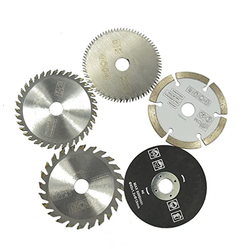 LKLNCXC Sägeblatt 5pc 85mm 10 Inner Hole Cutting Tool Saw Blades for Power Tool Circular Saw Blade for Wood Saw Blade Circular Mini Saw Blade von LKLNCXC