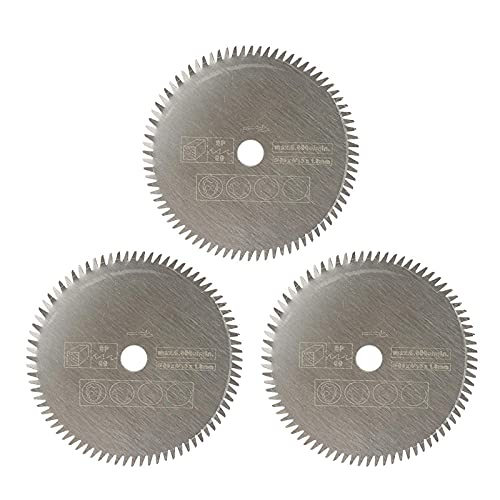 LKLNCXC Sägeblatt 85mm Cutting Tool Saw Blades for Power Tool Circular Saw Blade for Wood HSS Saw Blade Cutter Circular Mini Saw Blade-3PCS 85x15 Diamond(3PCS 85x10 HSS) von LKLNCXC