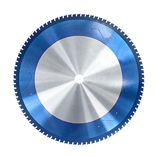 LKLNCXC Sägeblatt Metal Cutting Saw Blade 180-355mm Circular Saw Blade for Cutting Aluminum Iron Steel Blue Coated Carbide Saw Blade,355x2.6x2.0x25.4x90T(180x2.0x1.5x25.4x36T) von LKLNCXC