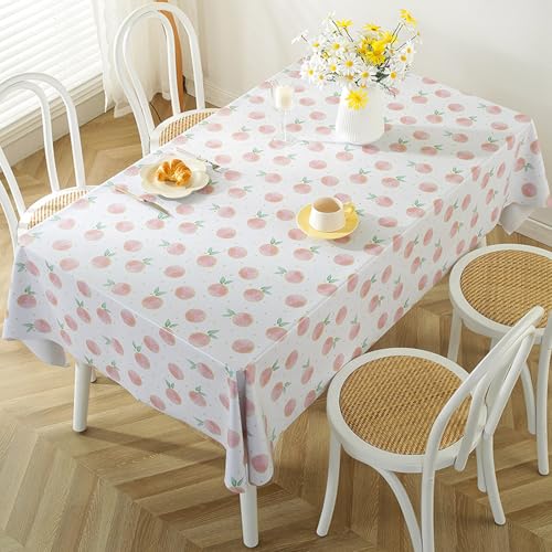 LLATUAN Gartentischdecke,120x120cm,PVC Table Cloth Wipeable Plastic Tablecloth for Rectangle Table Wipe Clean Waterproof Table Cover for Kitchen Dining Outdoor von LLATUAN