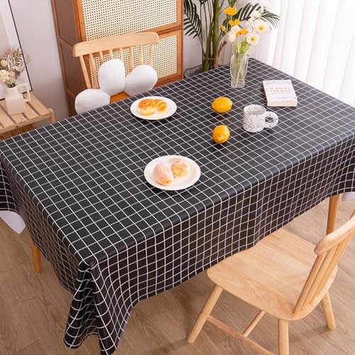 LLATUAN Küche Esstisch Kunststoff,40x60cm,PVC Table Cloth Wipeable Plastic Tablecloth for Rectangle Table Wipe Clean Waterproof Table Cover for Kitchen Dining Outdoor von LLATUAN