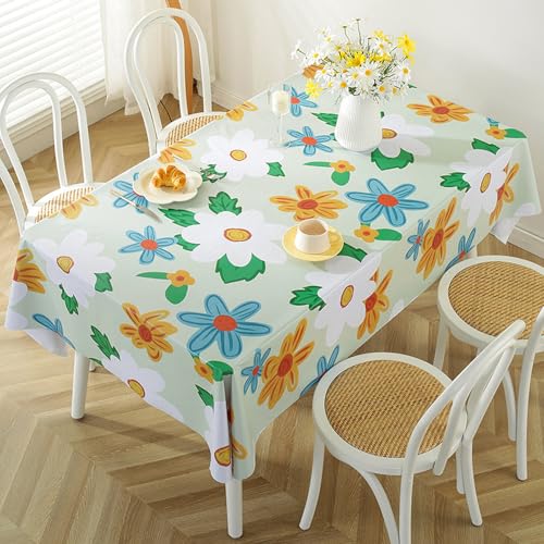 LLATUAN Küche Esstisch Kunststoff,40x60cm,Stylish Wipe Clean PVC Tablecloth (Various Sizes) Square, Rectangle, Vinyl Table Cloth Cover von LLATUAN