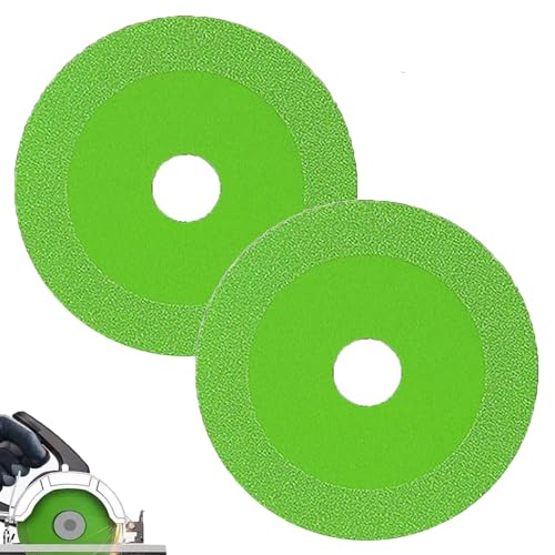 Rock Slab Grinding Disc, Glass Cutting Disc for Angle Grinder, Glass Cutting Disc, Rock Plate Flat Grinding Disc, Cutting Discs & Flat Grinding Discs for Rock Slabs (2pcs) von LLDYAN